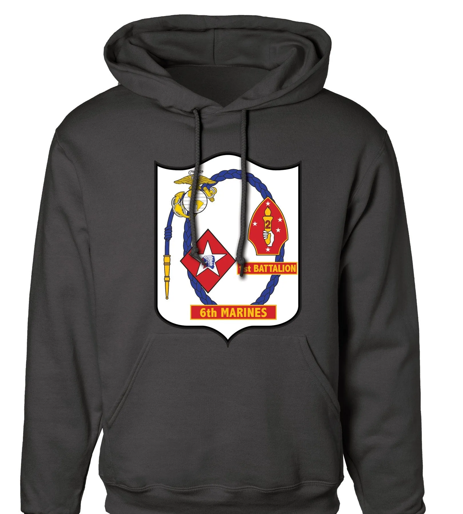 1st Battalion 6th Marines Hoodie