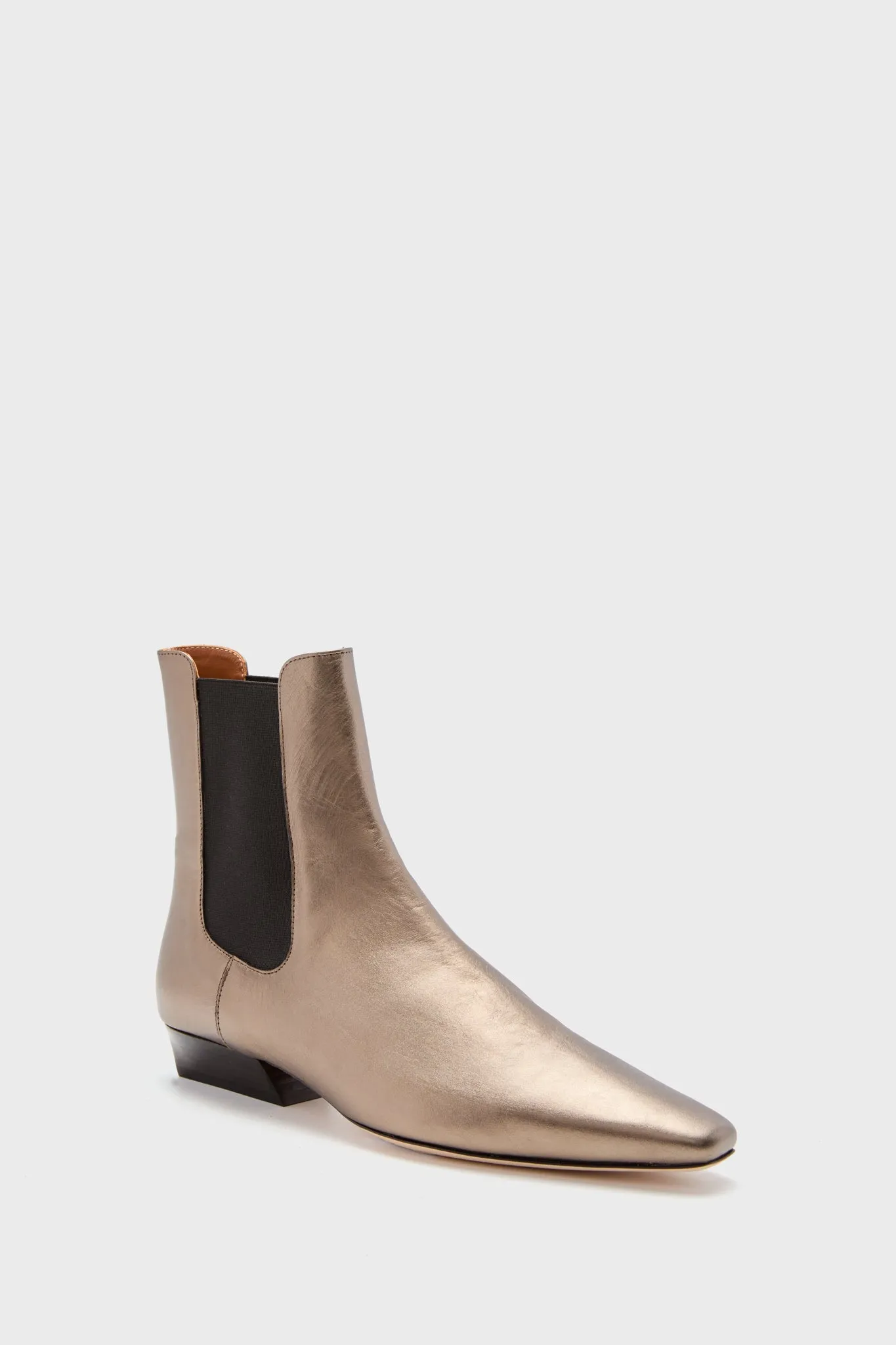 Aged Bronze Wally Chelsea Boot