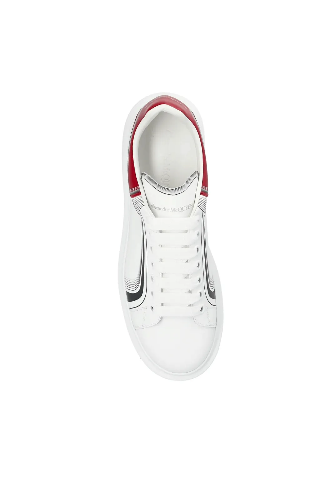 Alexander McQueen Oversized Sneaker Curve Tech - Garnet