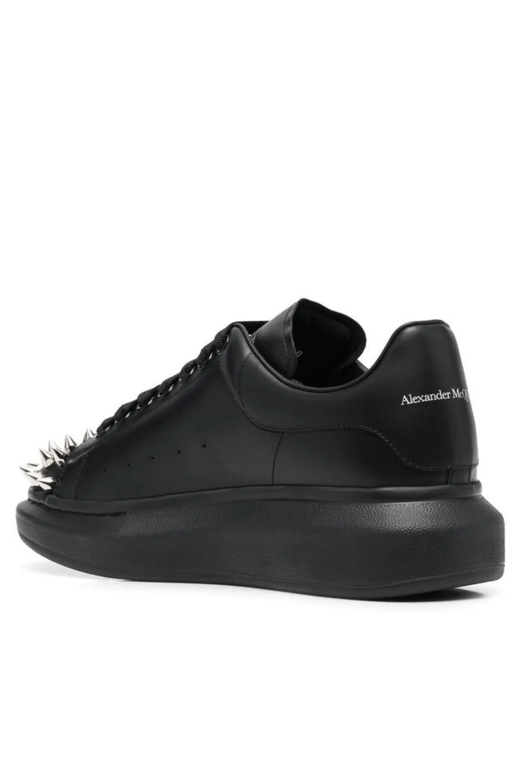 Alexander McQueen Oversized Sneaker Studded - Black face targets