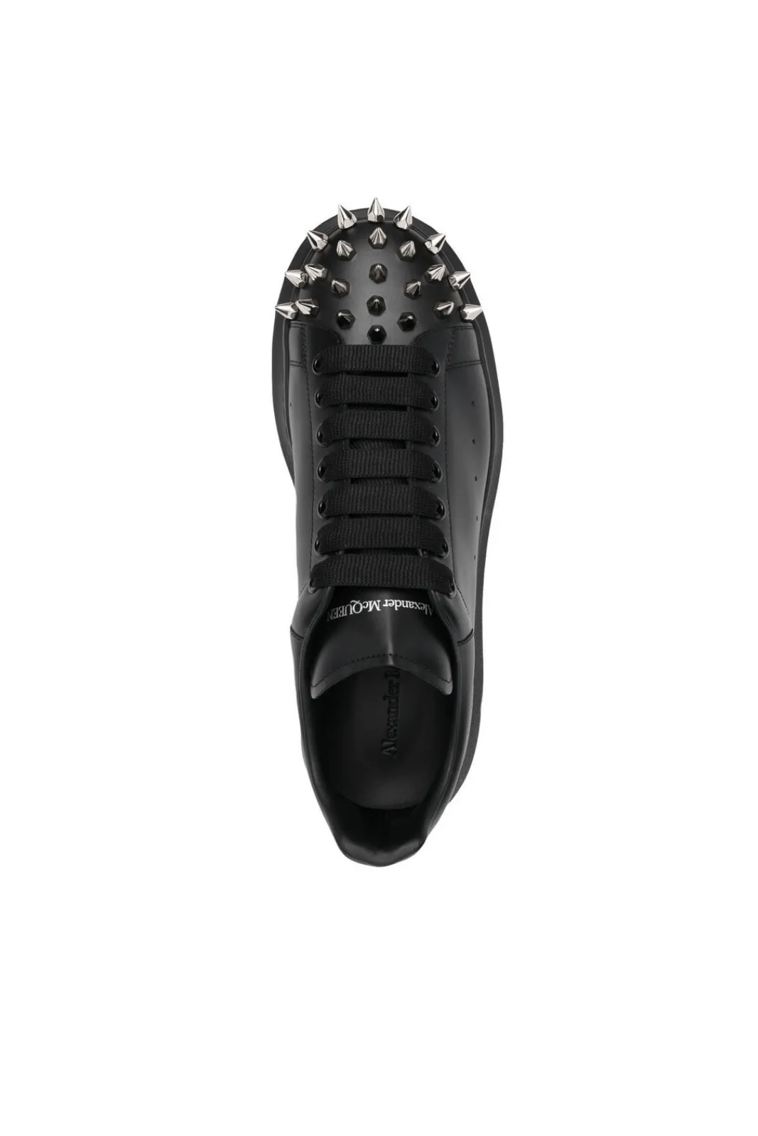 Alexander McQueen Oversized Sneaker Studded - Black face targets