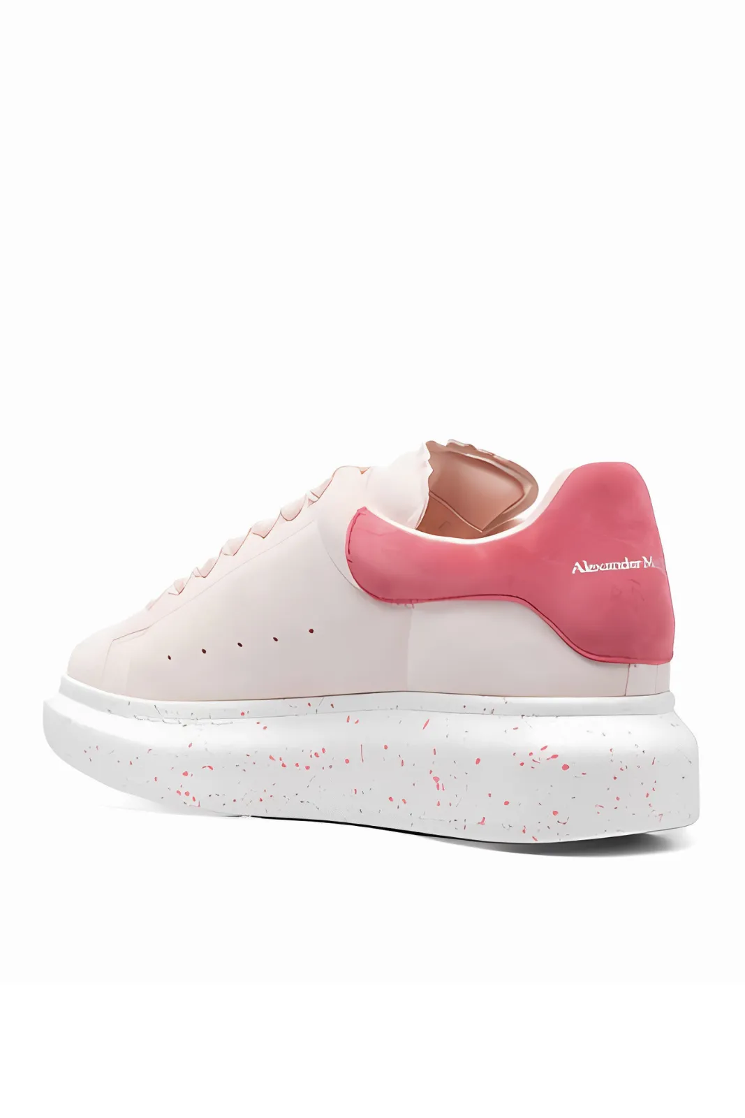 Alexander McQueen Wmns Oversized Sneaker 'Tea Rose'