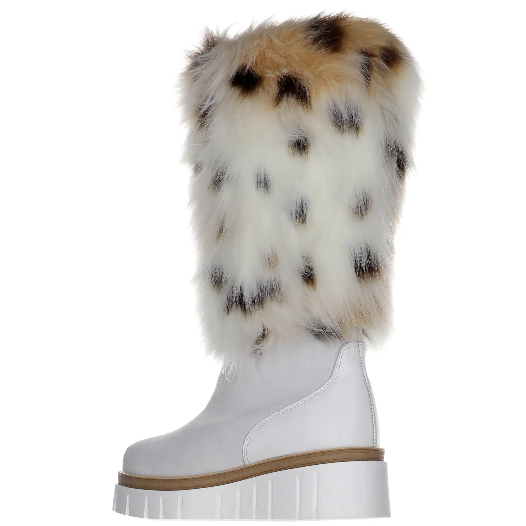 Anora-Eco Women's Suede and Faux Fur Boot