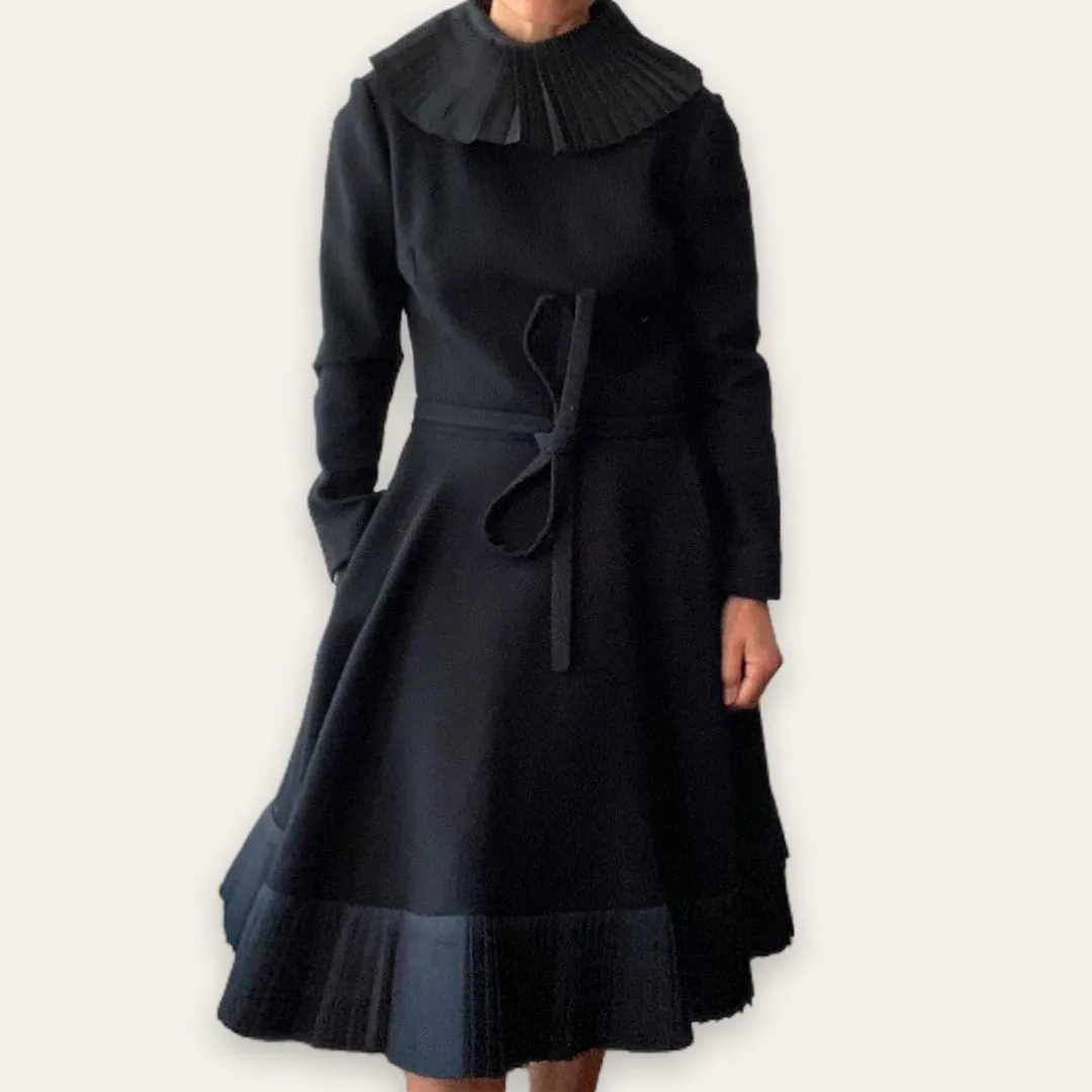 Archival Geoffrey Beene Black Cocktail Dress