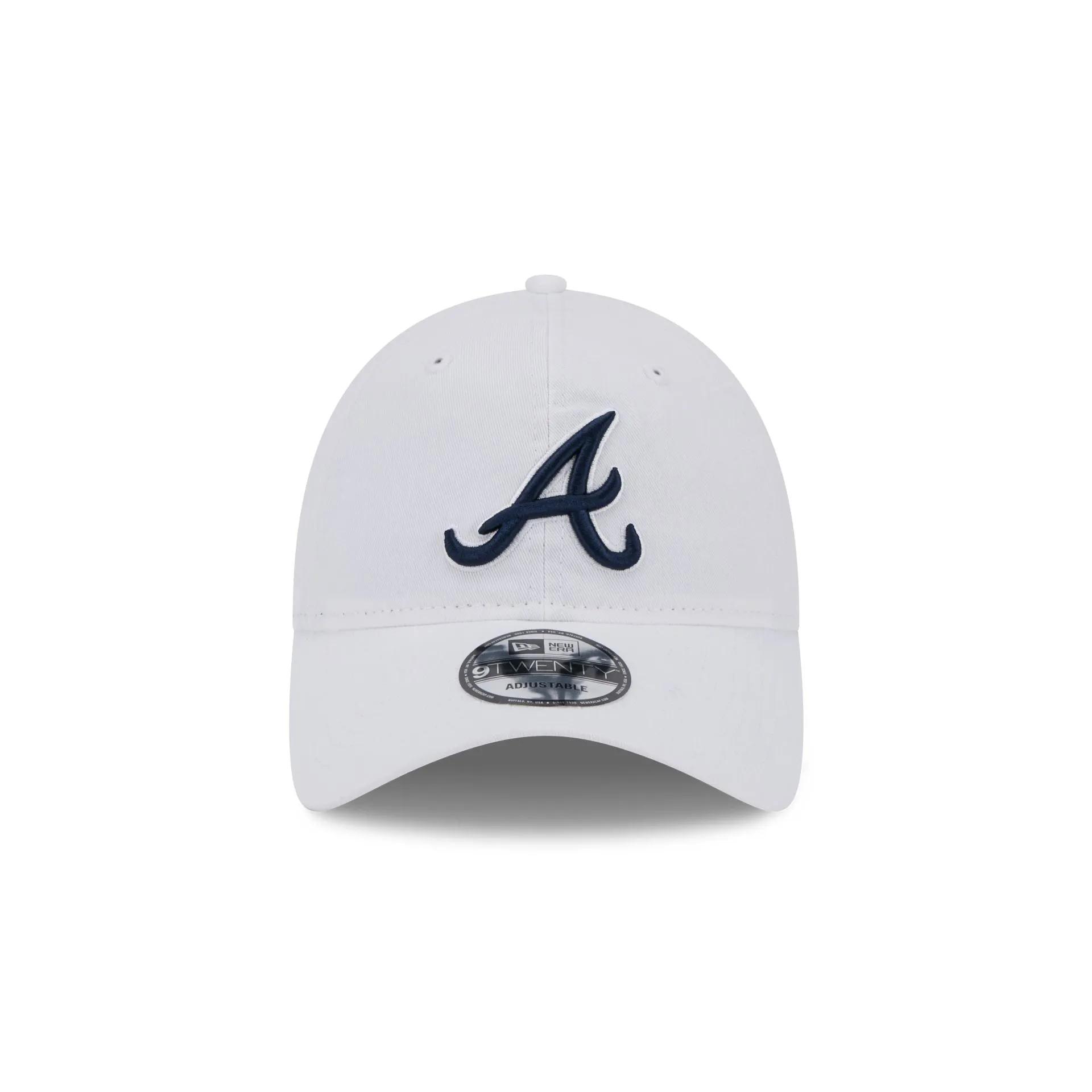 Atlanta Braves White 9TWENTY Adjustable Hat