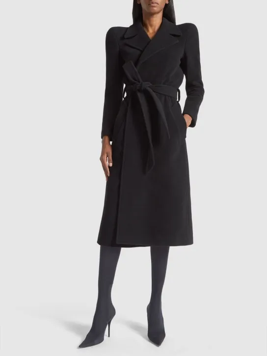 Balenciaga   Cashmere blend long coat 