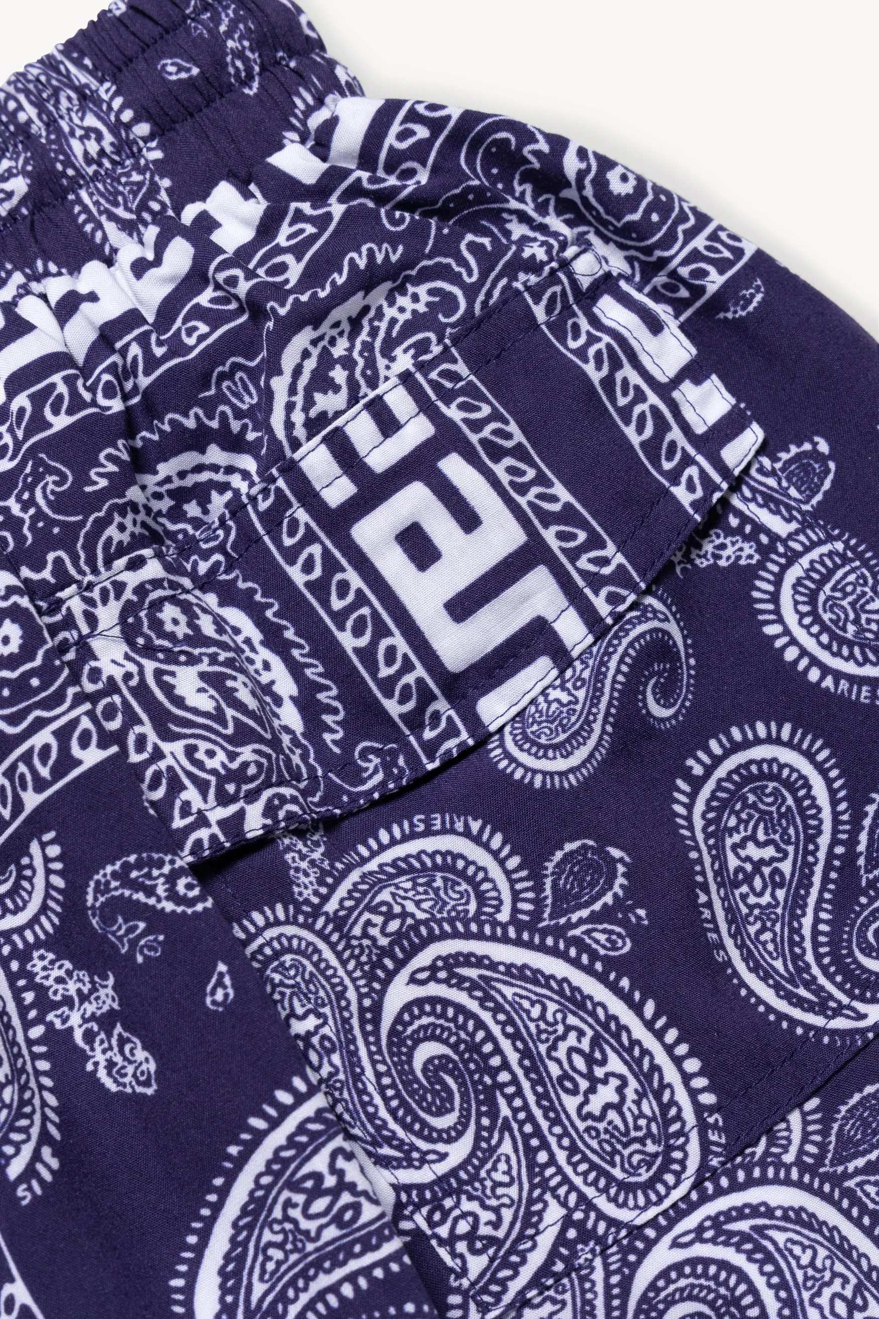 Bandana Print Board Shorts