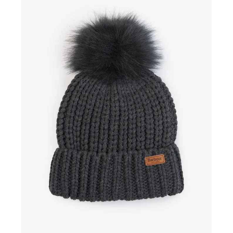 Barbour Saltburn Beanie Hat LHA0336 Charcoal