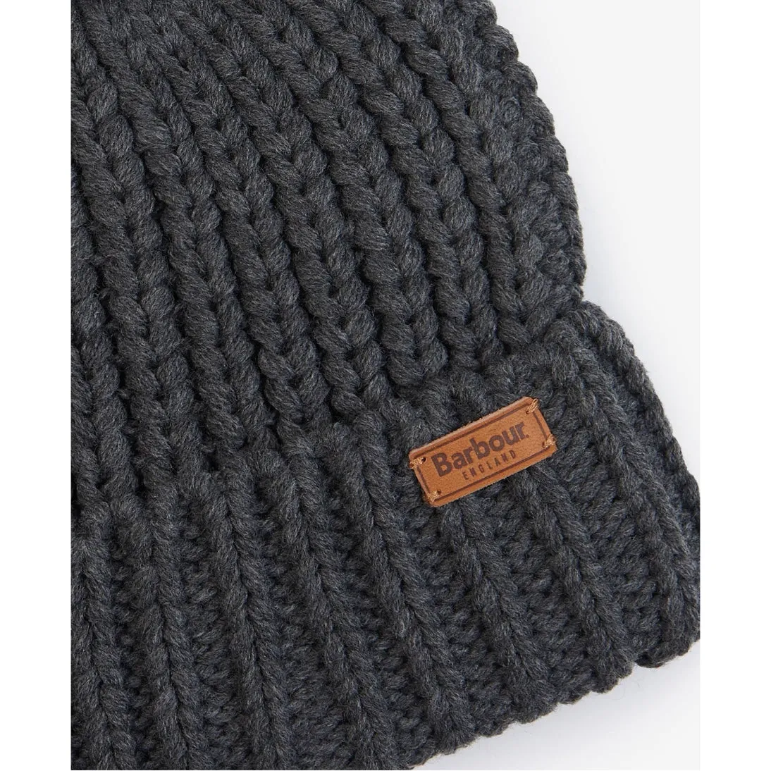 Barbour Saltburn Beanie Hat LHA0336 Charcoal