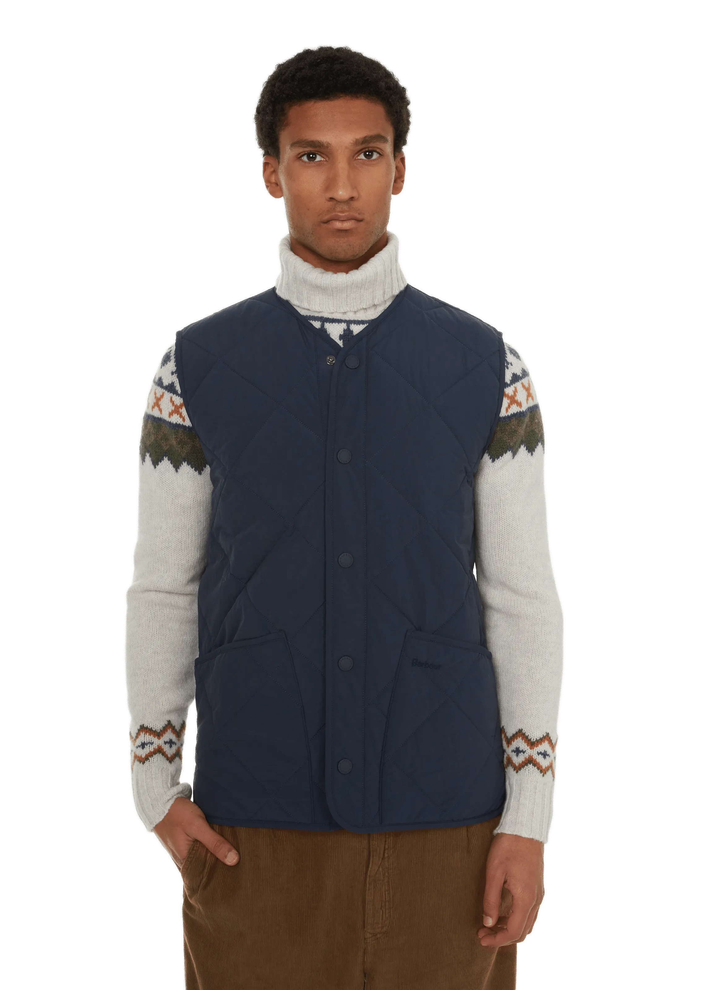 BARBOUR  Sleeveless jacket - Blue