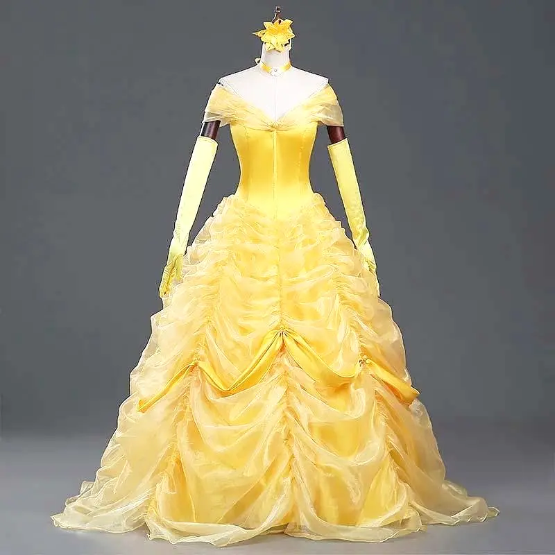 Beauty and The Beast Belle cosplay dress