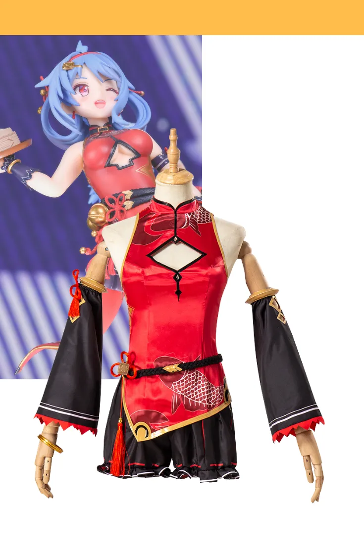 Bilibili Mascot 33 Girl Qipao Dress Cosplay Costume