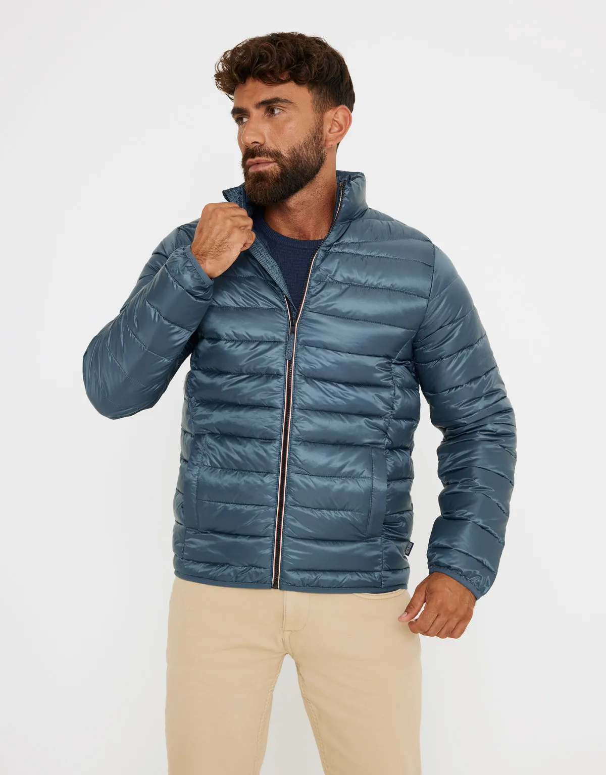 Blue Lightweight Jacket - Santdav