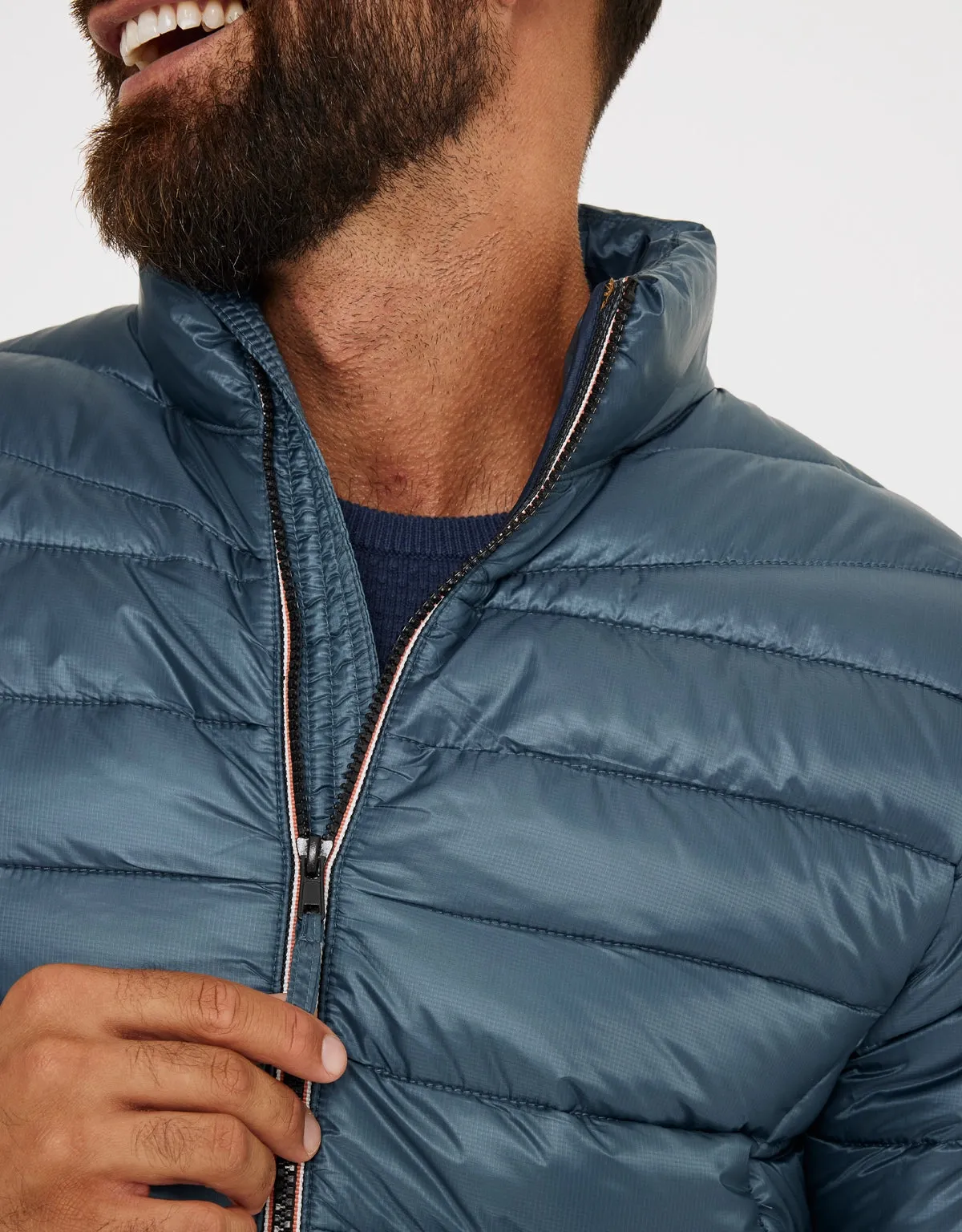 Blue Lightweight Jacket - Santdav