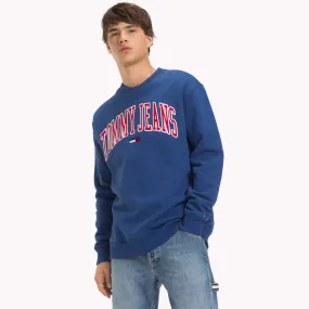 Blue Tommy Classics Logo Sweatshirt | Sweatshirts & Hoodies | Tommy Hilfiger