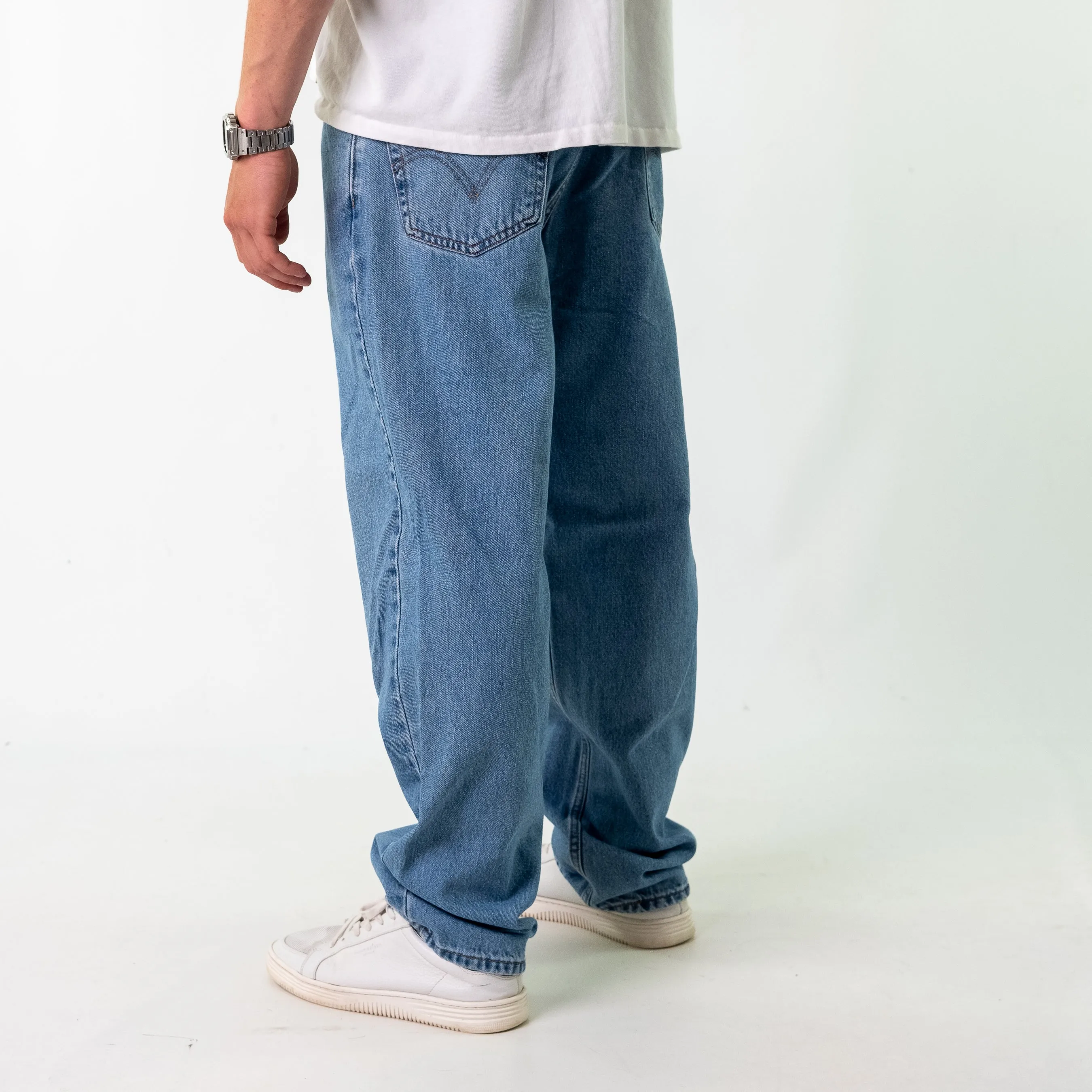 Blue y2ks Levi's Denim Jeans Baggy Pants (34x32)