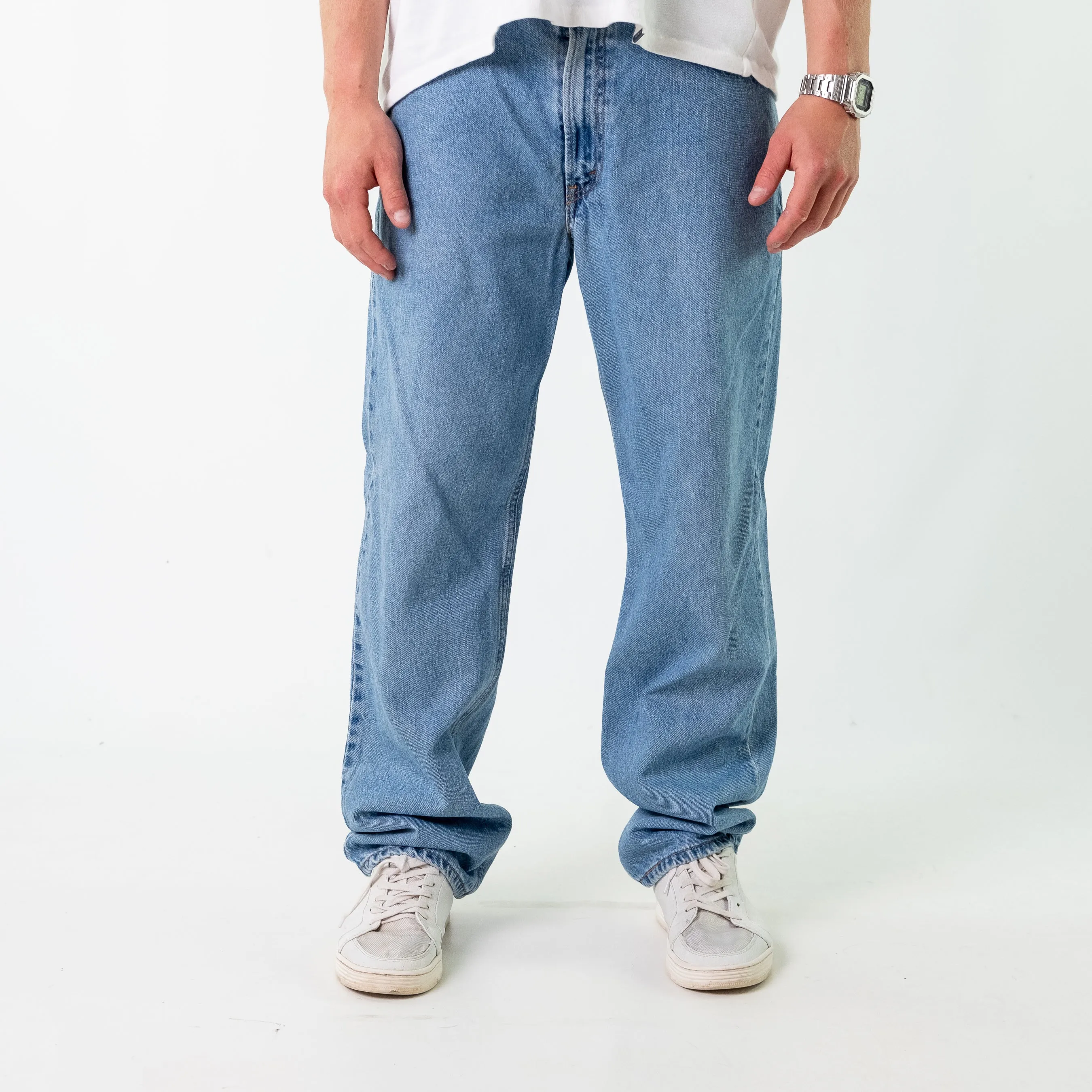 Blue y2ks Levi's Denim Jeans Baggy Pants (34x32)