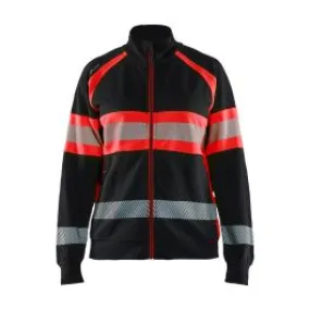 Blåkläder Work Vest High Vis Women 3505 Black Red