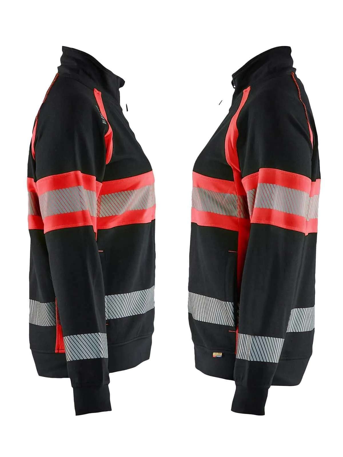 Blåkläder Work Vest High Vis Women 3505 Black Red