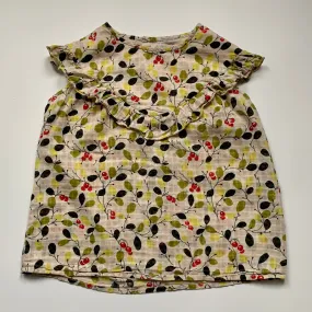 Bonpoint Olive Print Summer Top: 4 Years