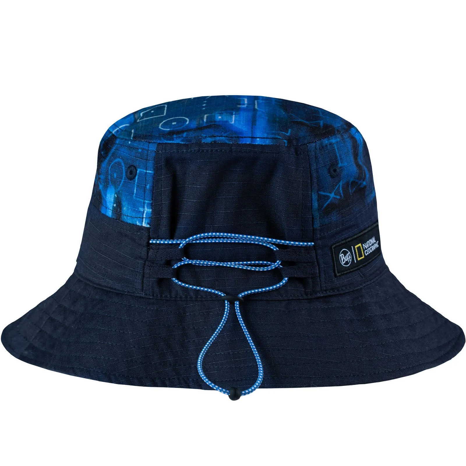 Buff Adults Sun UPF 50 Festival Bucket Hat - Blue - LXL