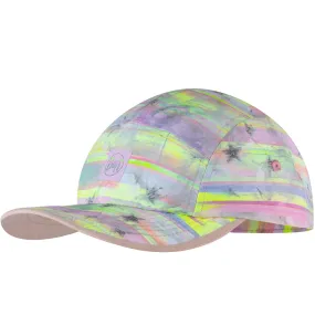 Buff Kids 5 Panel Go UPF 50 Running Cap Hat - Graze Multi