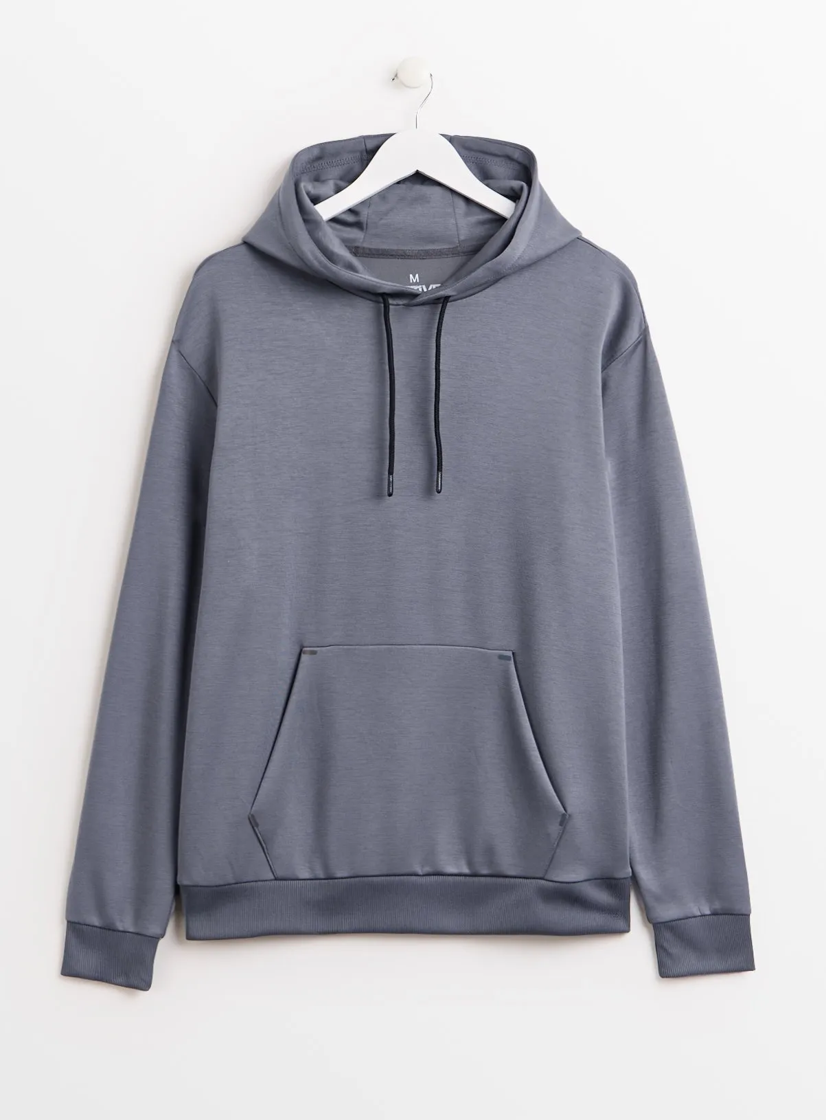 Buy Active Grey Plain Overhead Hoodie  L | Sweatshirts and hoodies | Tu