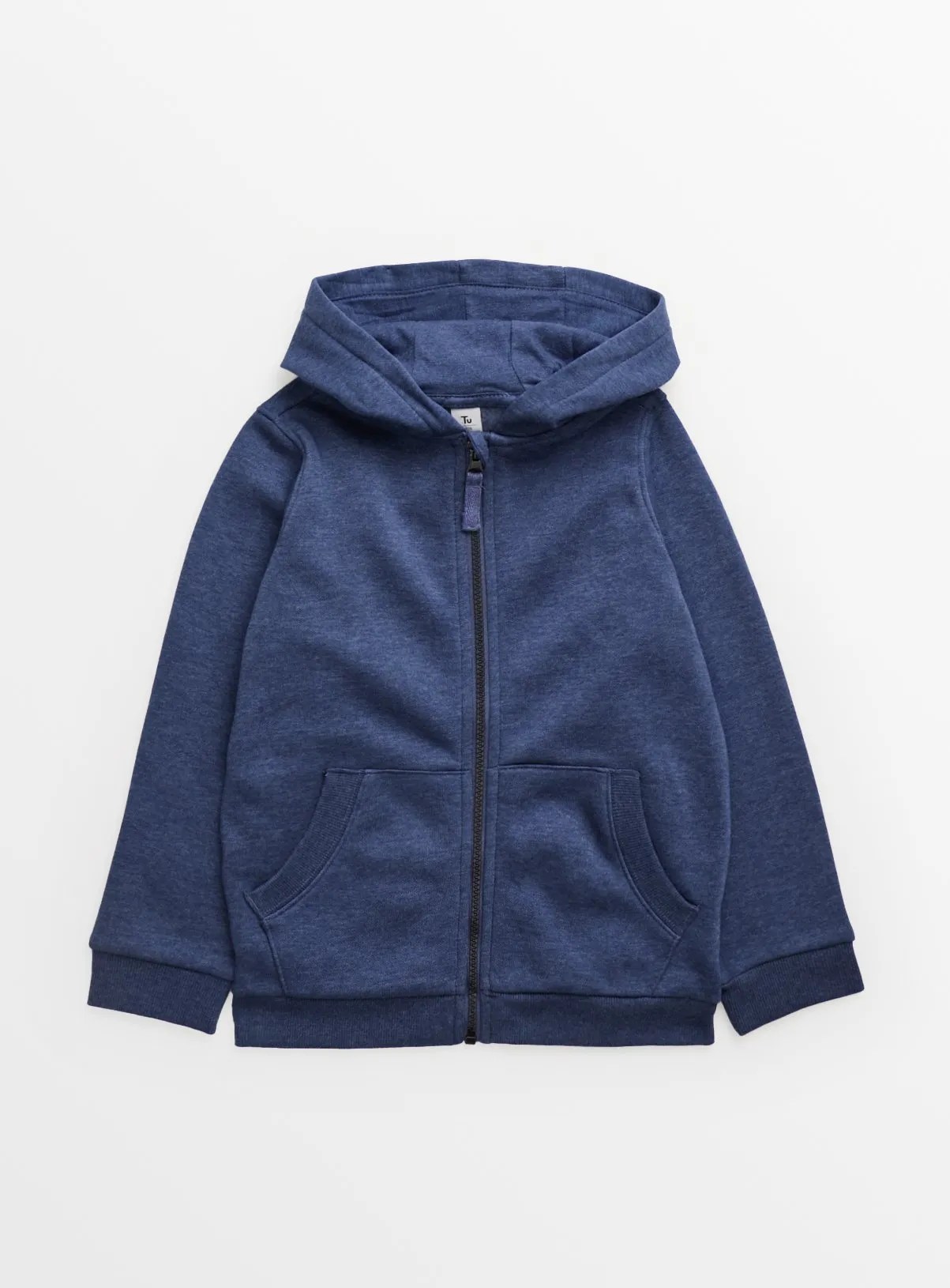 Buy Blue Zip Through Hoodie 2 years | Jumpers and hoodies | Tu