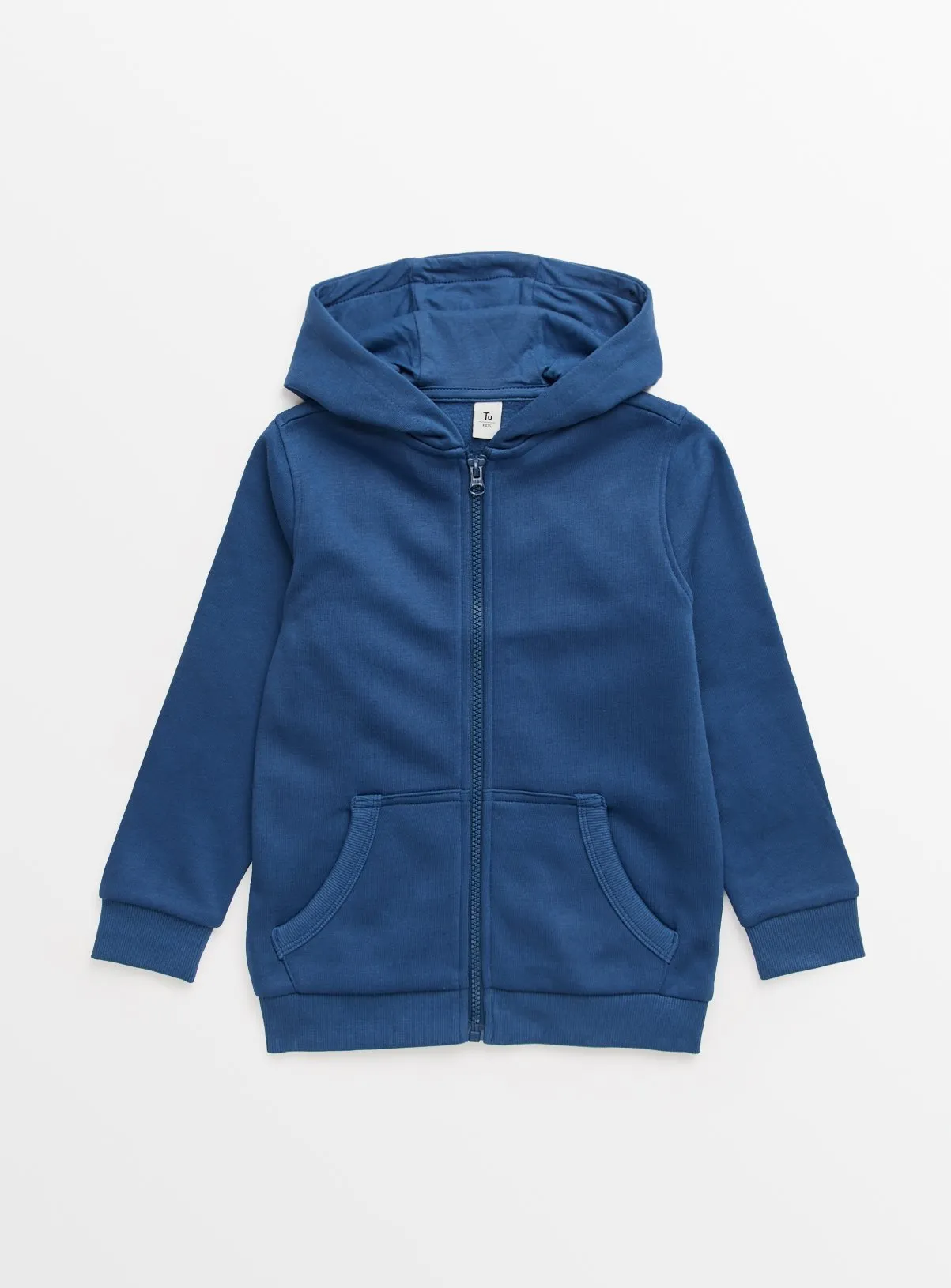 Buy Blue Zip-Through Hoodie 5 years | Jumpers and hoodies | Tu