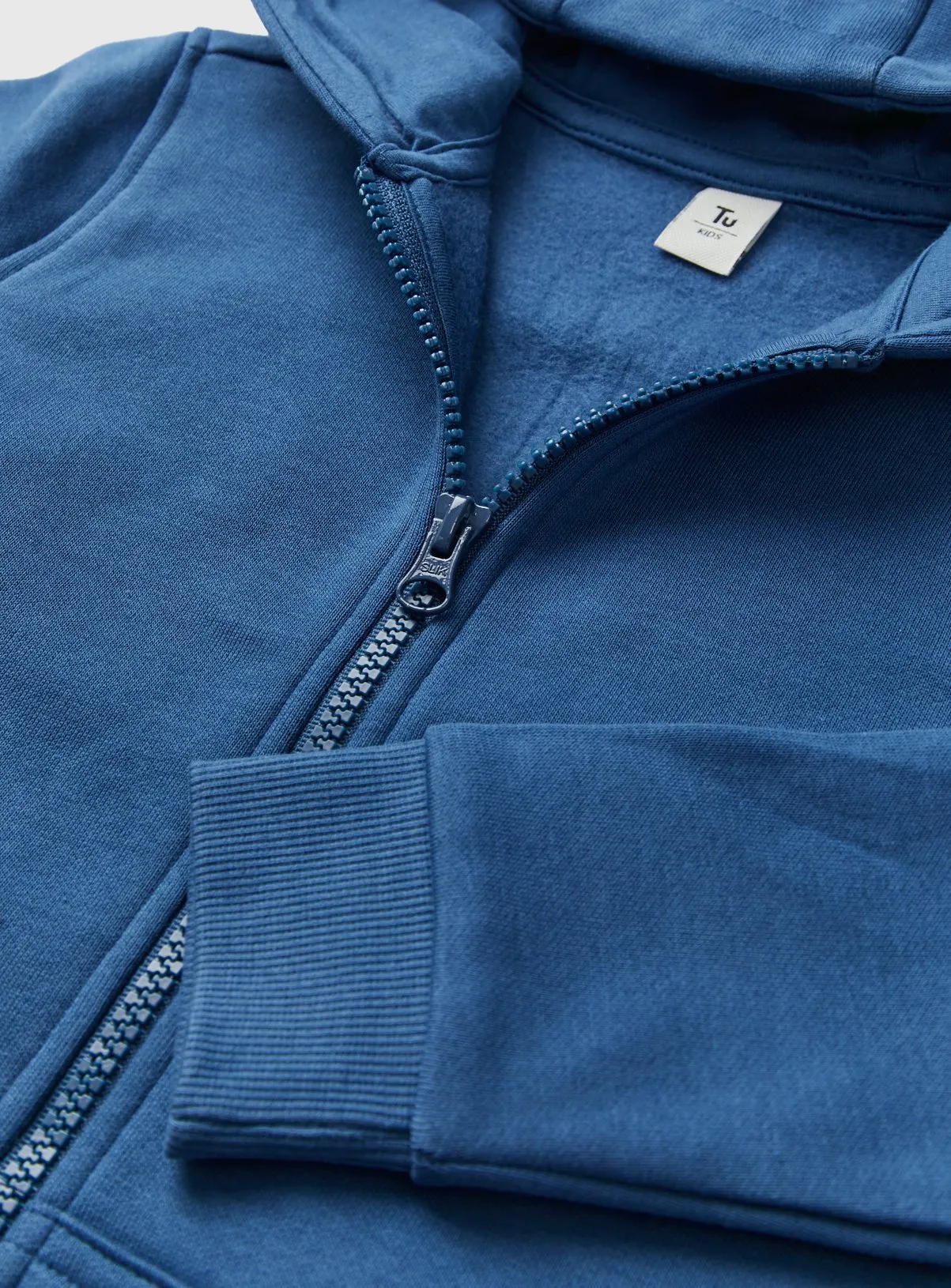 Buy Blue Zip-Through Hoodie 5 years | Jumpers and hoodies | Tu