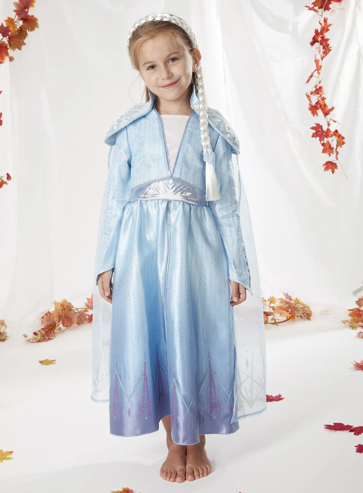 Buy Disney Frozen 2 Elsa Blue Costume 7-8 years | Kids fancy dress | Tu