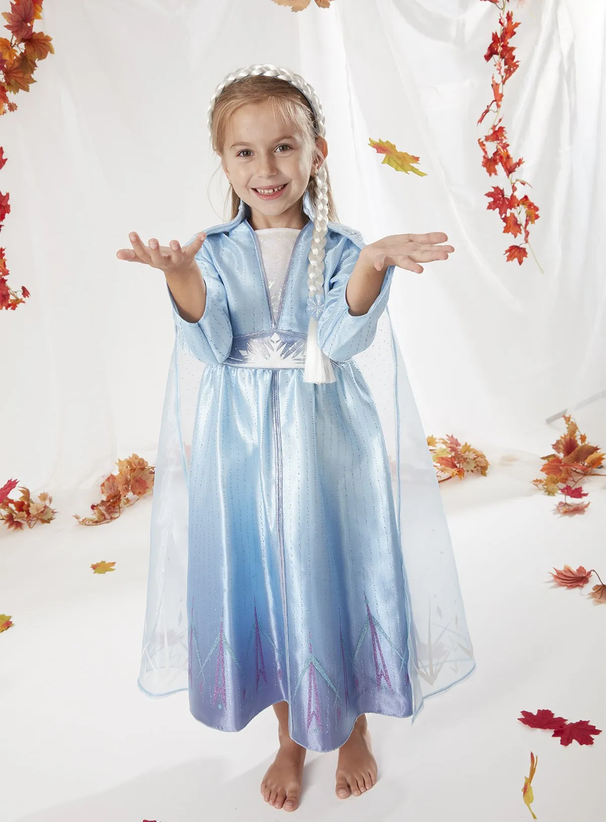 Buy Disney Frozen 2 Elsa Blue Costume 7-8 years | Kids fancy dress | Tu