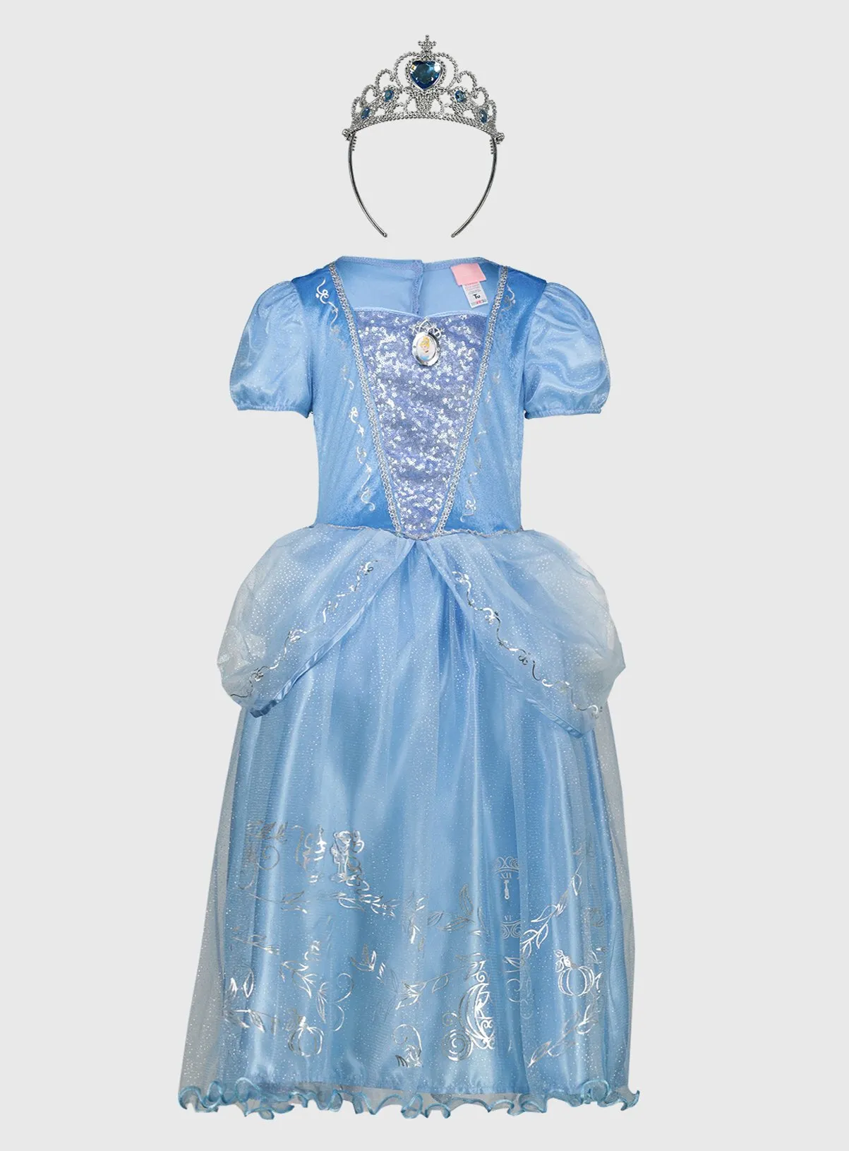 Buy Disney Princess Cinderella Blue Costume 7-8 years | Kids fancy dress | Tu