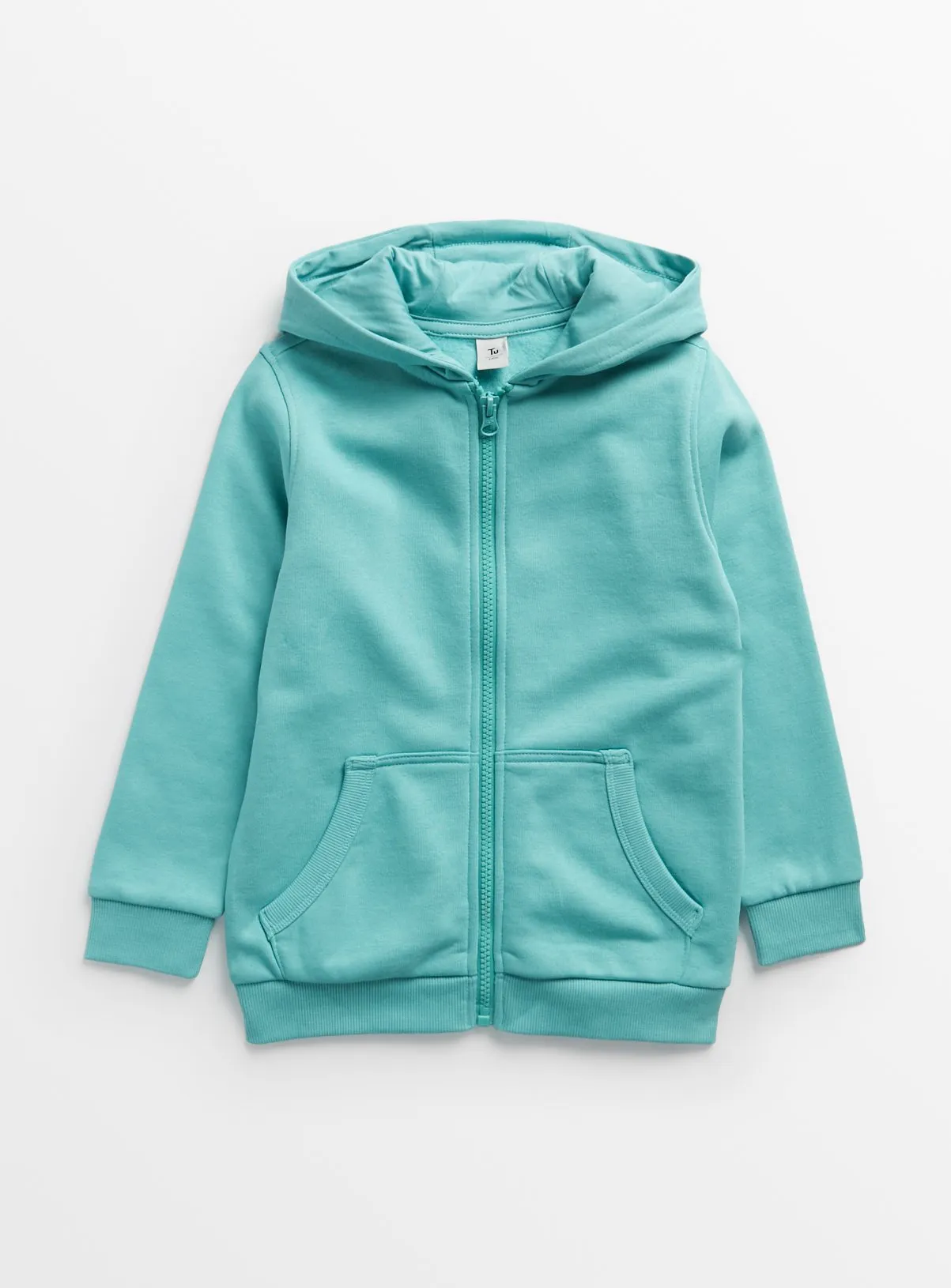 Buy Turquoise Zip-Through Hoodie 4 years | Jumpers and hoodies | Tu