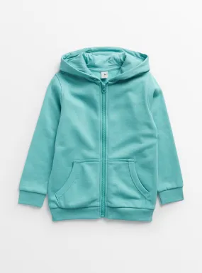 Buy Turquoise Zip-Through Hoodie 4 years | Jumpers and hoodies | Tu