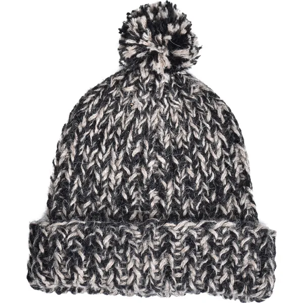 Cabbages & Kings Speckled Pom Hat, Black