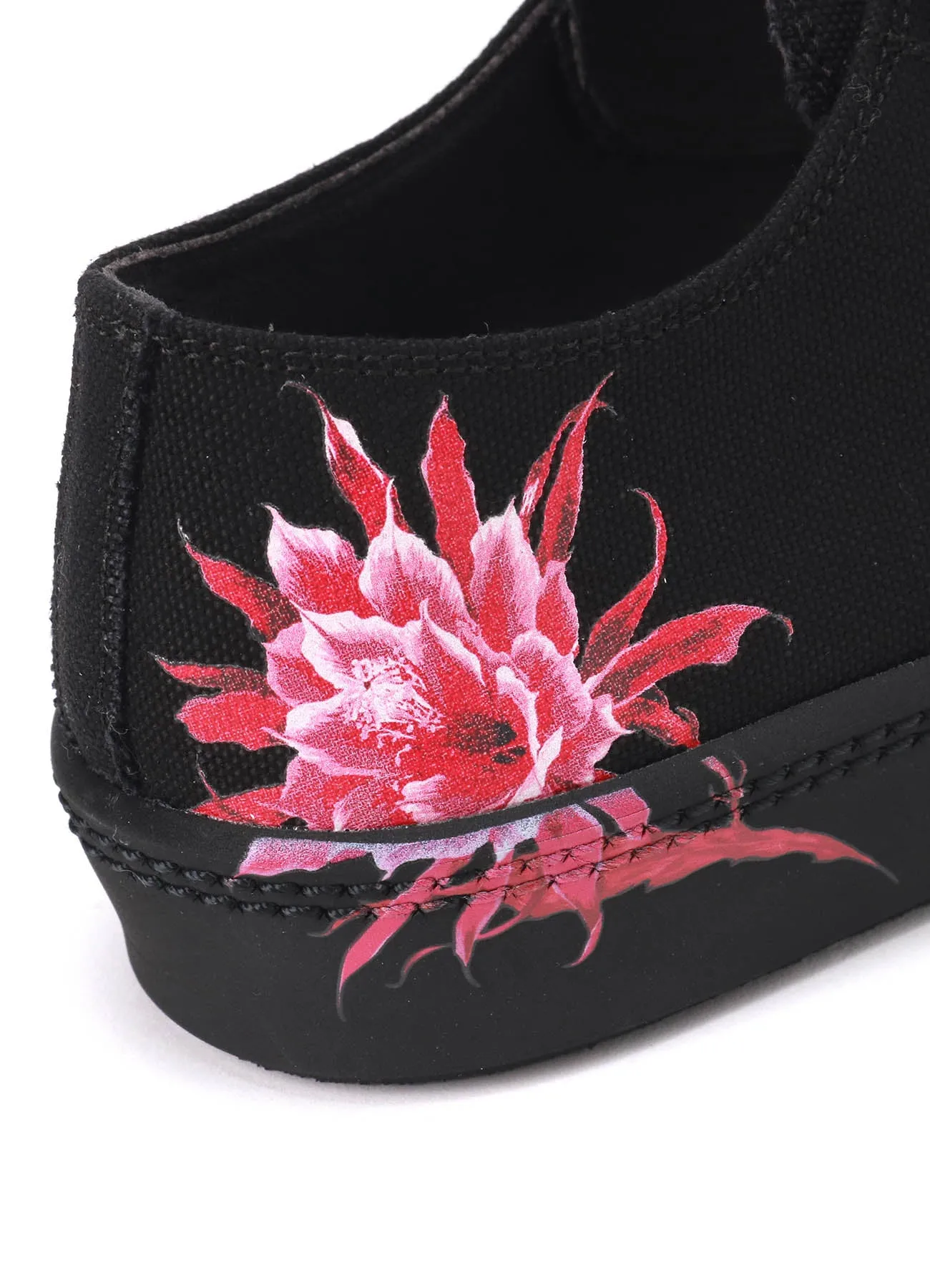 CACTUS DESIGN  PRINT LOW-CUT CANVAS SNEAKER