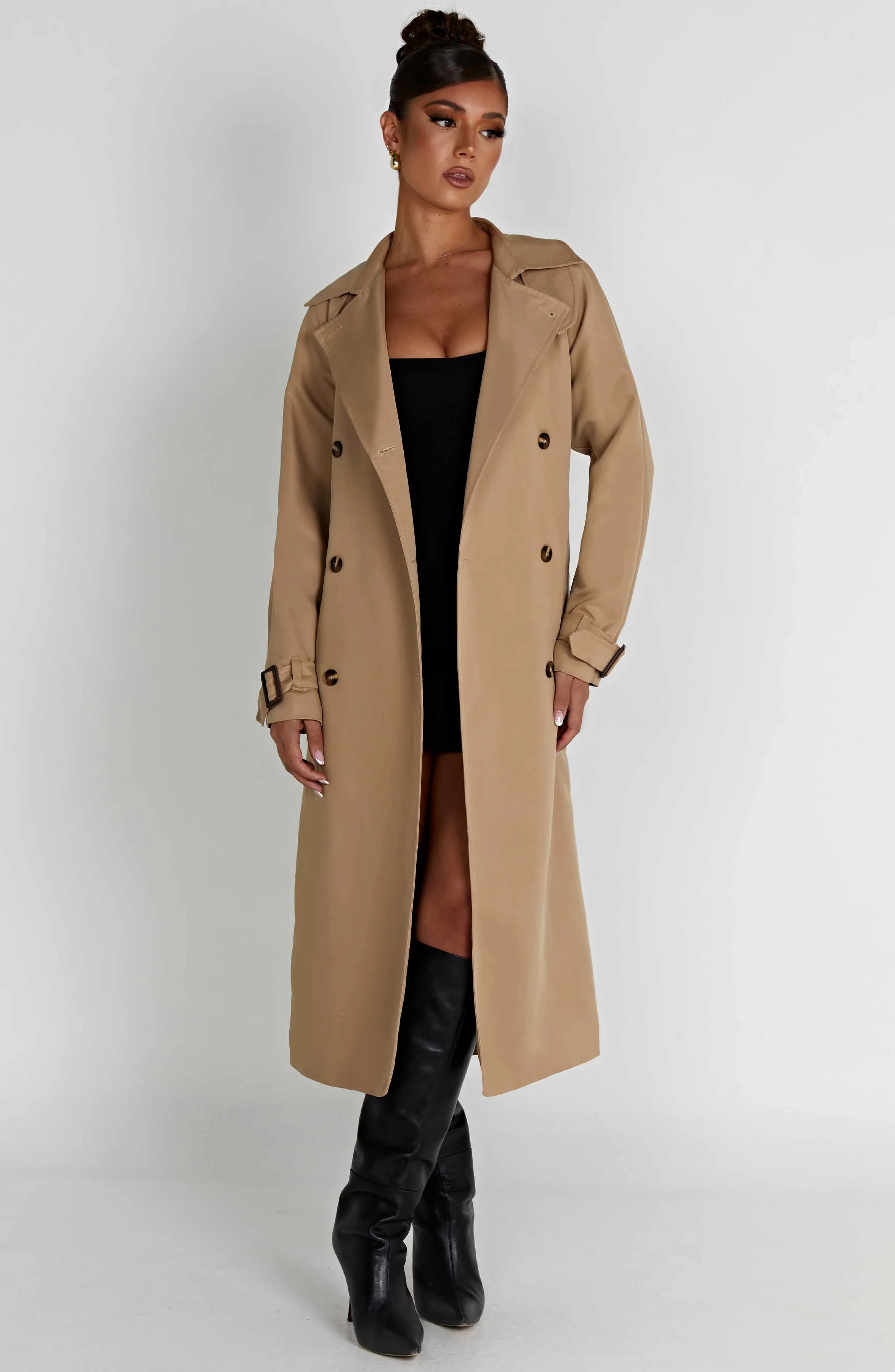 Camila Trench Coat - Beige