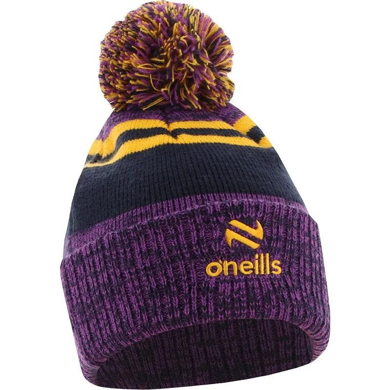 Canyon Bobble Hat Marine / Purple / Amber