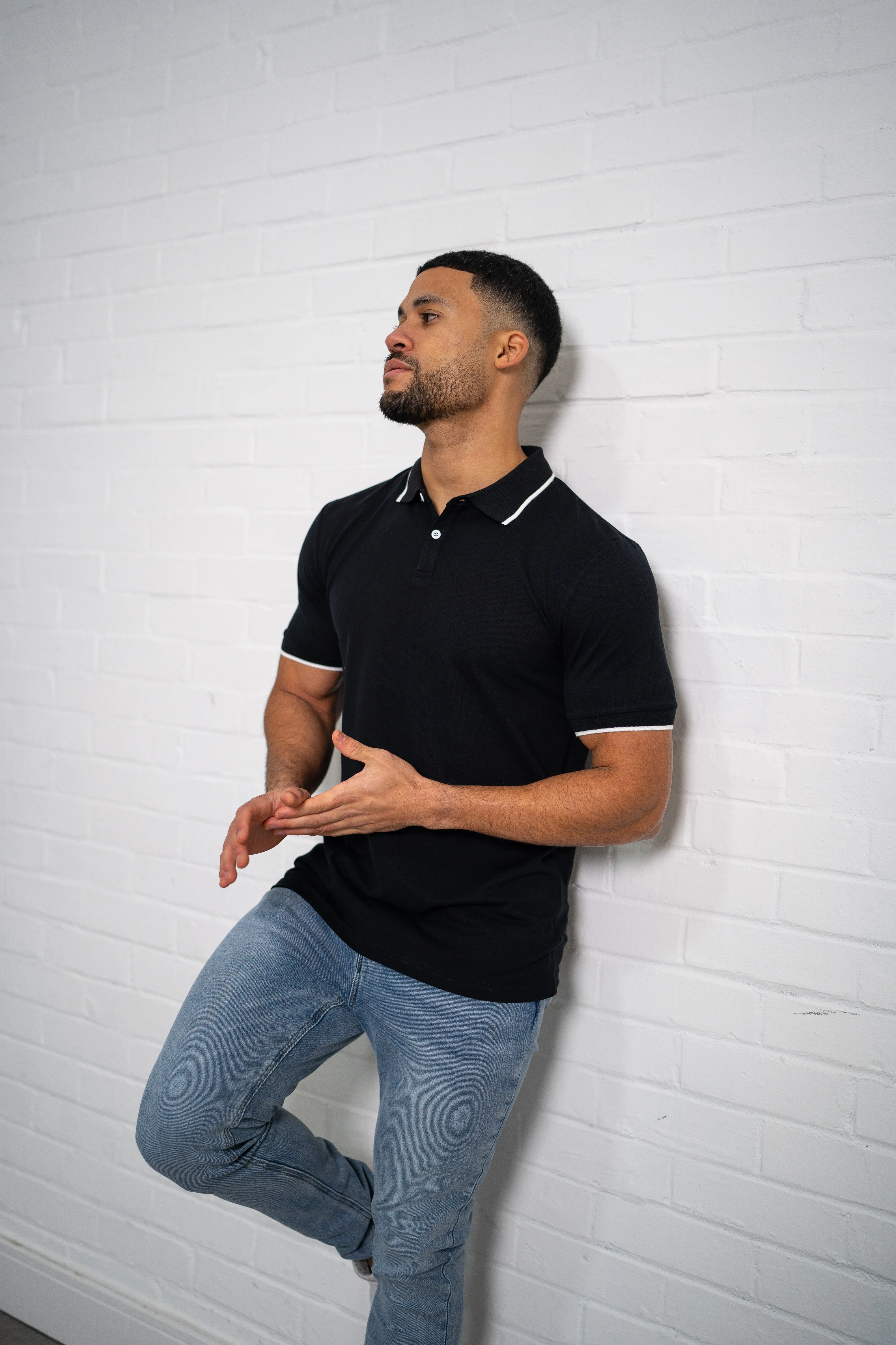 Capo SIMPLE Polo Shirt - Black