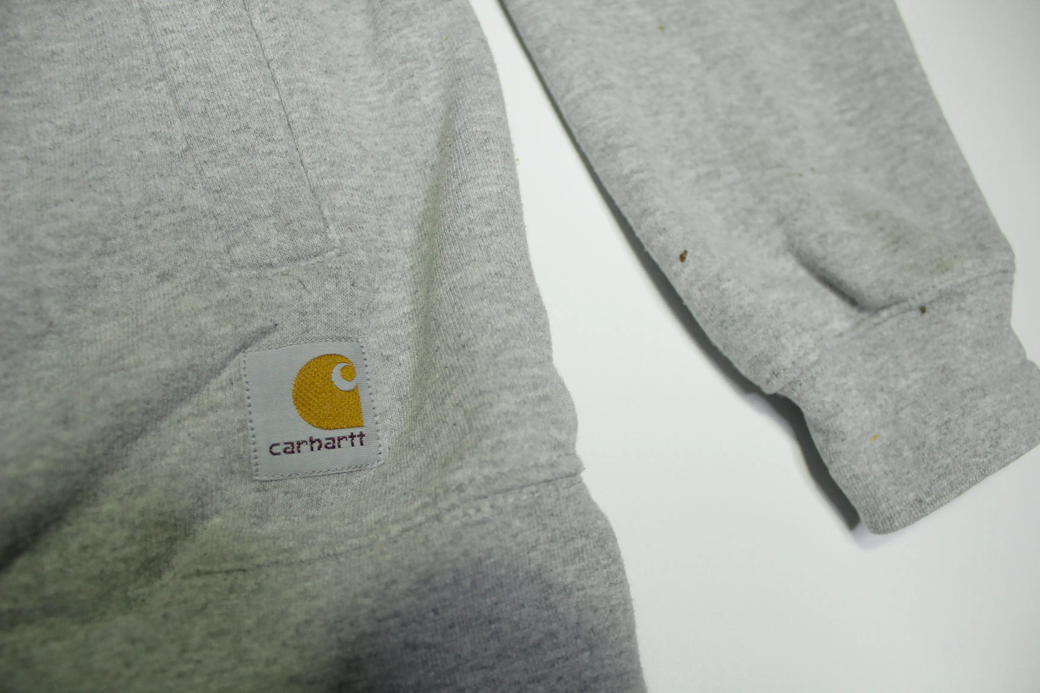 Carhartt K503 Pullover Quarter Zip With Pockets Construction Work Sweatshirt