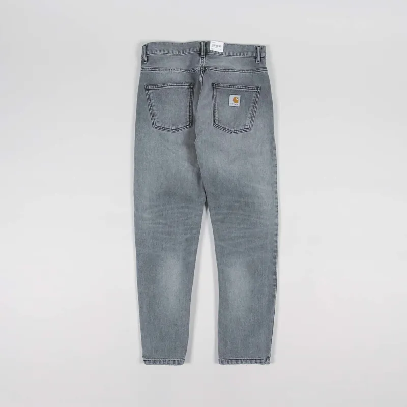 Carhartt WIP Newel Pant Black Light Used Wash Maitland Denim