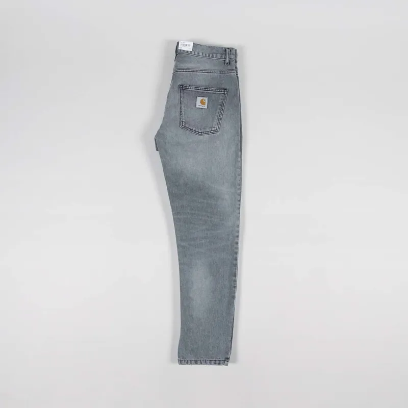 Carhartt WIP Newel Pant Black Light Used Wash Maitland Denim