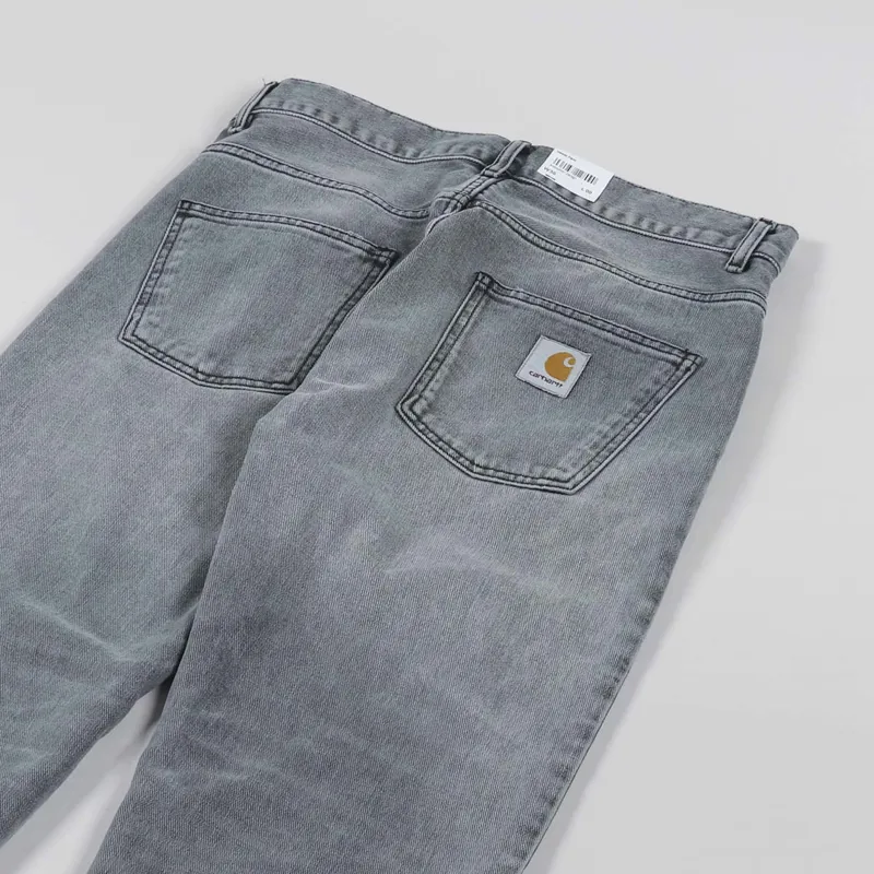 Carhartt WIP Newel Pant Black Light Used Wash Maitland Denim