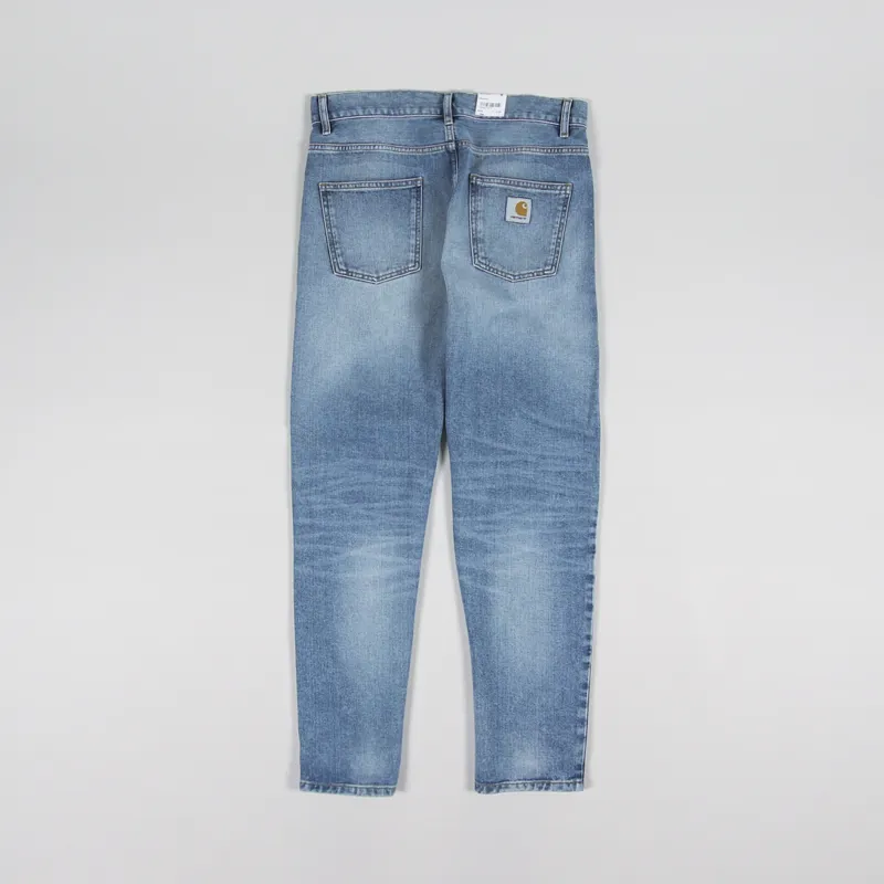 Carhartt WIP Newel Pant Light Used Blue Maitland Denim