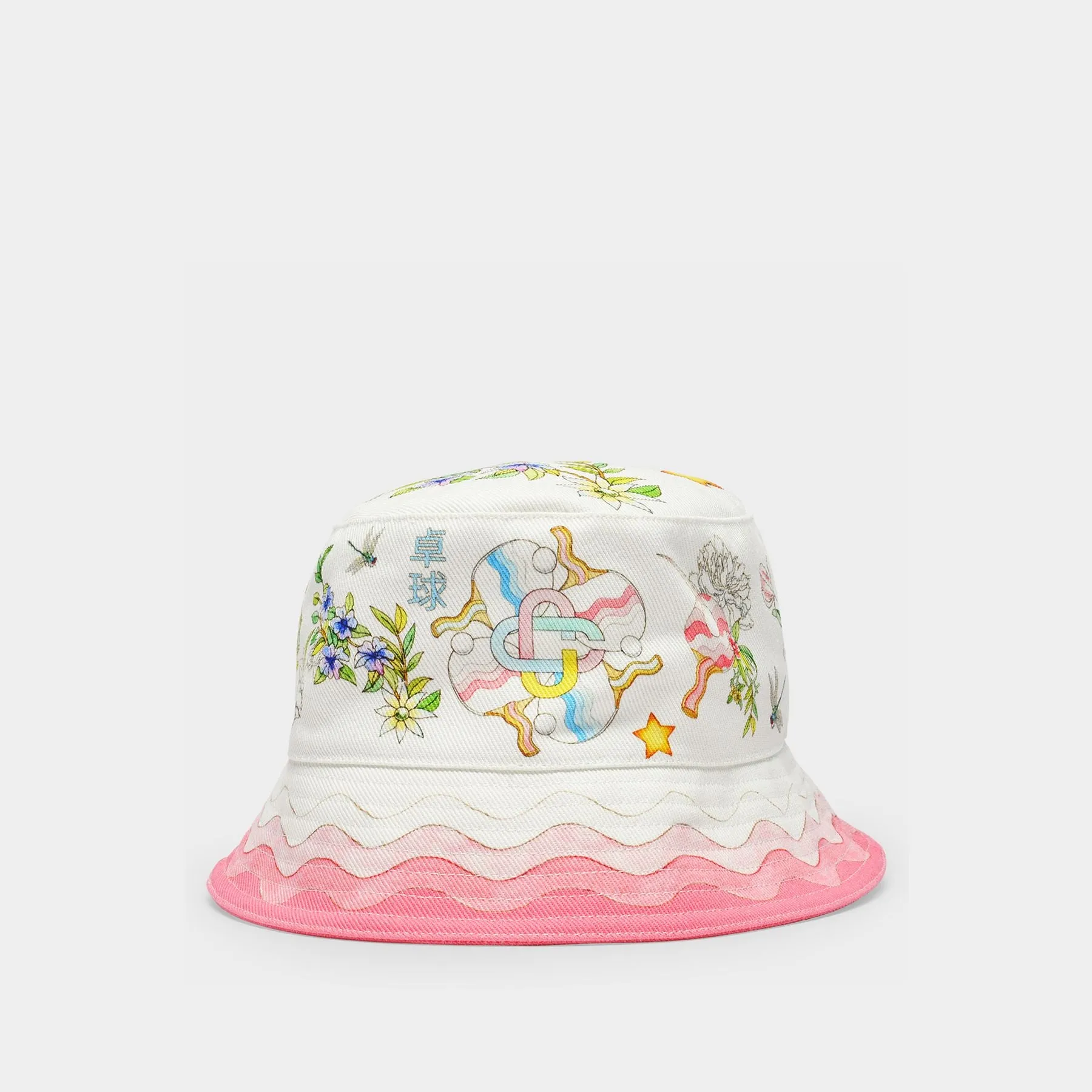 Casablanca  Bucket Hat in Multi Canvas