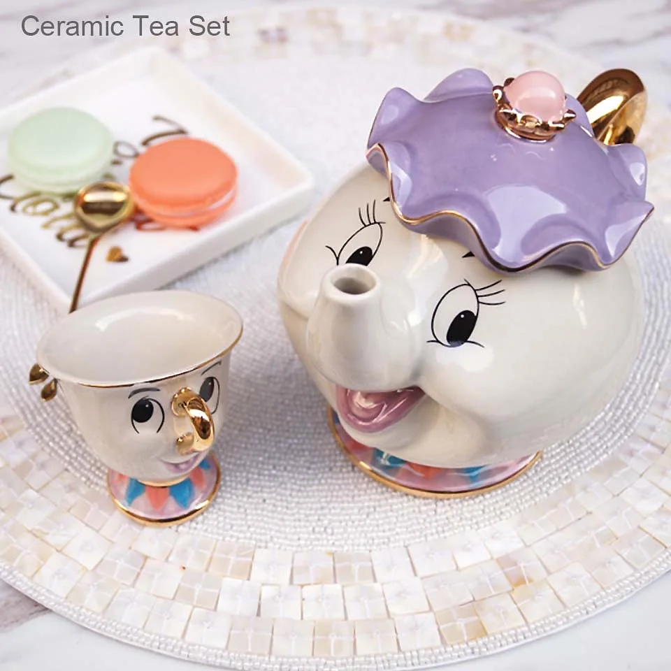 Ceramic Tea Sets Beauty And The Beast Teapot Mug - KITCHEN TOOL