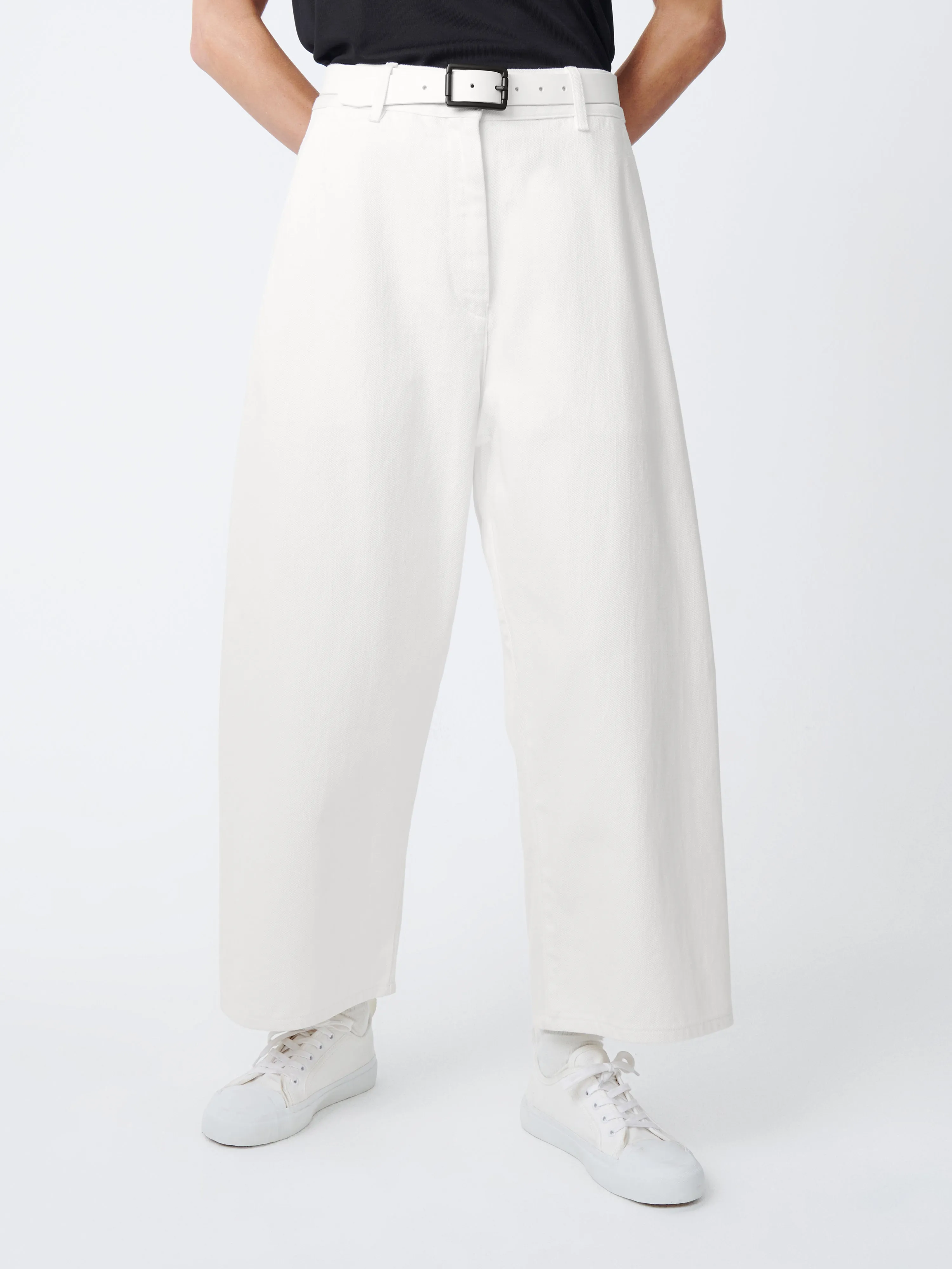 Chalco Denim Pant in Parchment