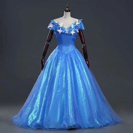 Cinderella Princess cosplay beautiful dress