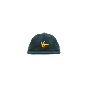 Clipped Wings 6 Panel Hat (Pine Green)